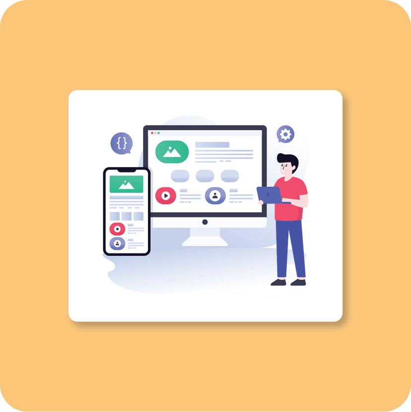 Analytics dashboard mockup